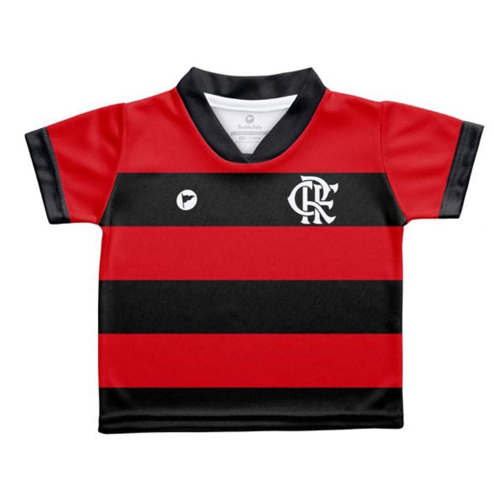 Camiseta Infantil Flamengo Sublimada - Torcida Baby