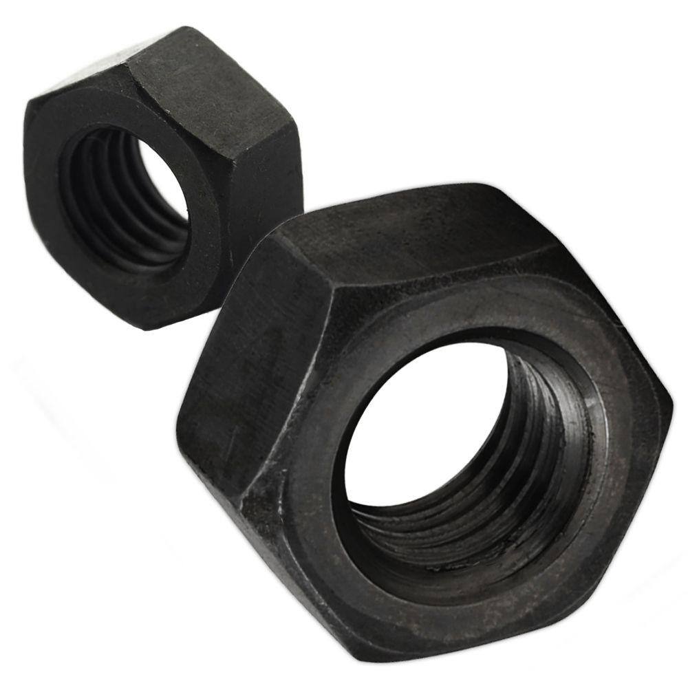 Porca Sextavada 5/8 Unf-18 Astm A563 Cenegrecida - 500Un