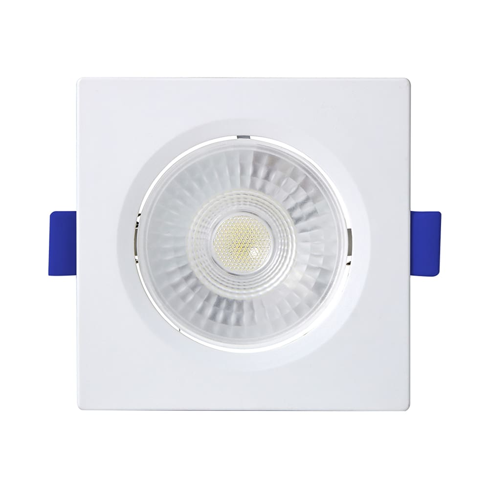 Spot de Led Embutir Slim MR11 Quadrado 3W Bivolt Blumenau 6500K Luz Fria