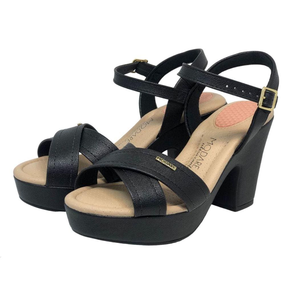 Sandalia Salto Medio Conforto Modare 7165.110