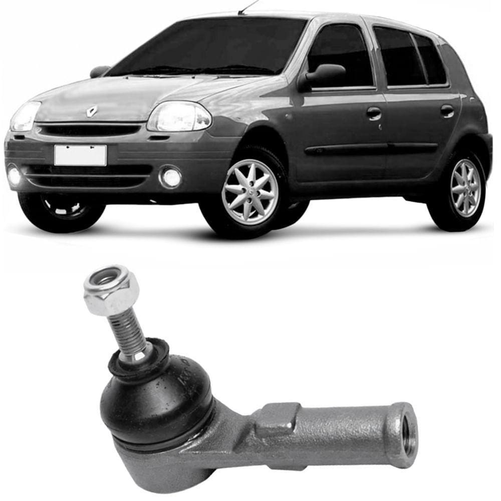 Terminal Direção Dianteiro Clio Kangoo Megane Scenic Symbol