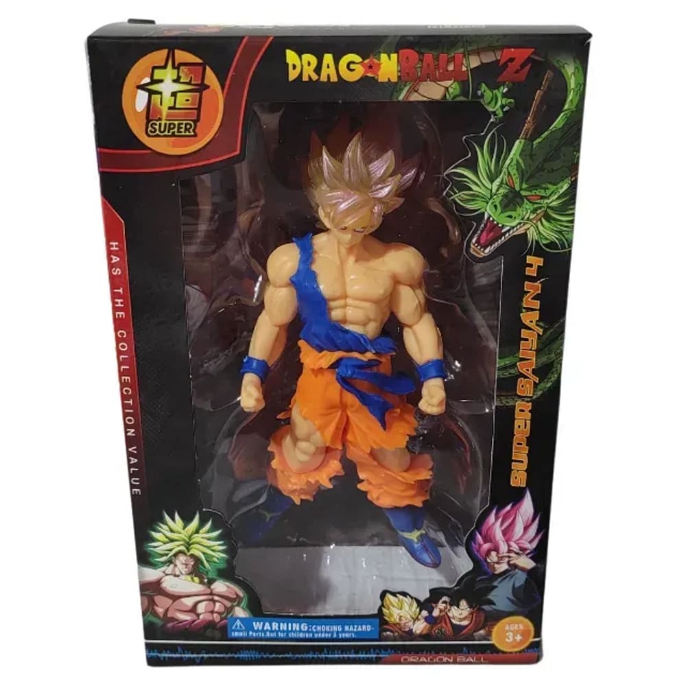 Boneco Goku Deus Articulado