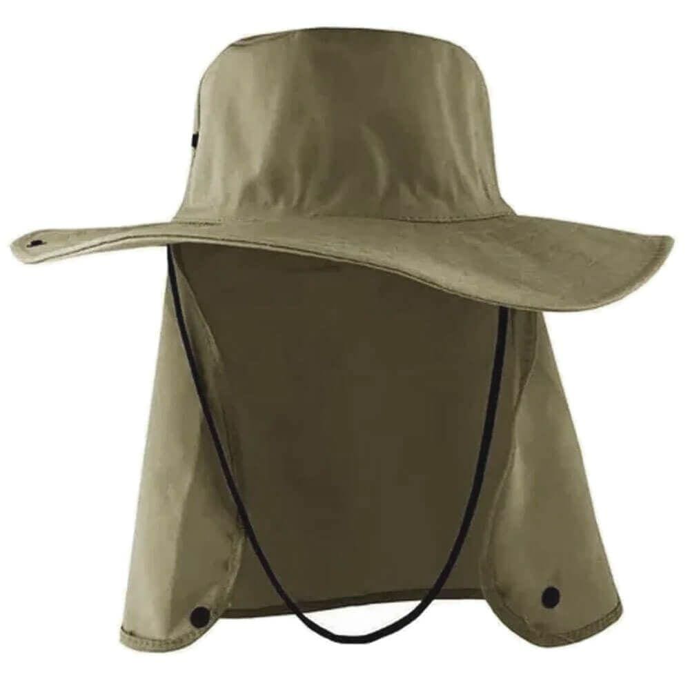 Chapéu Pescador Com Proteção - Caqui