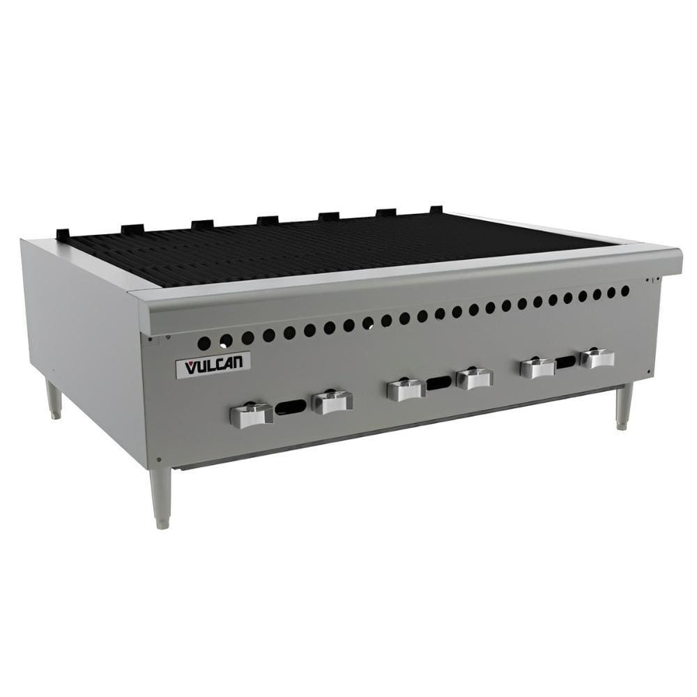 Chapa Charbroiler De Mesa Vcrb36 6 Queimadores A Gas Glp - Hobart