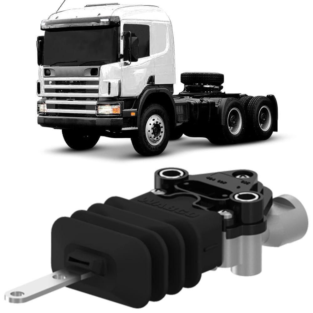 Válvula Niveladora Suspensão Cabine Scania R 114 98 a 2005