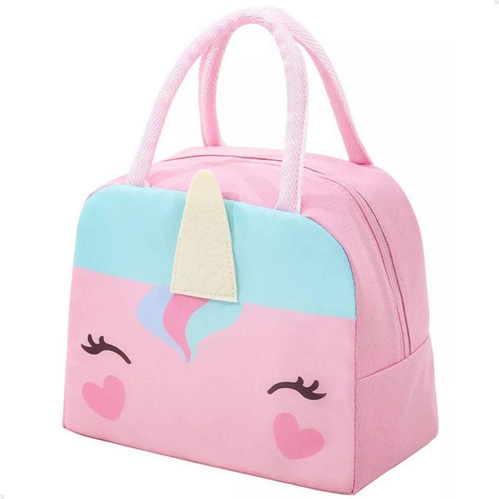 Bolsa Térmica 3D Lorben Lancheira Infantil Porta Marmita Lanche Menina Menino