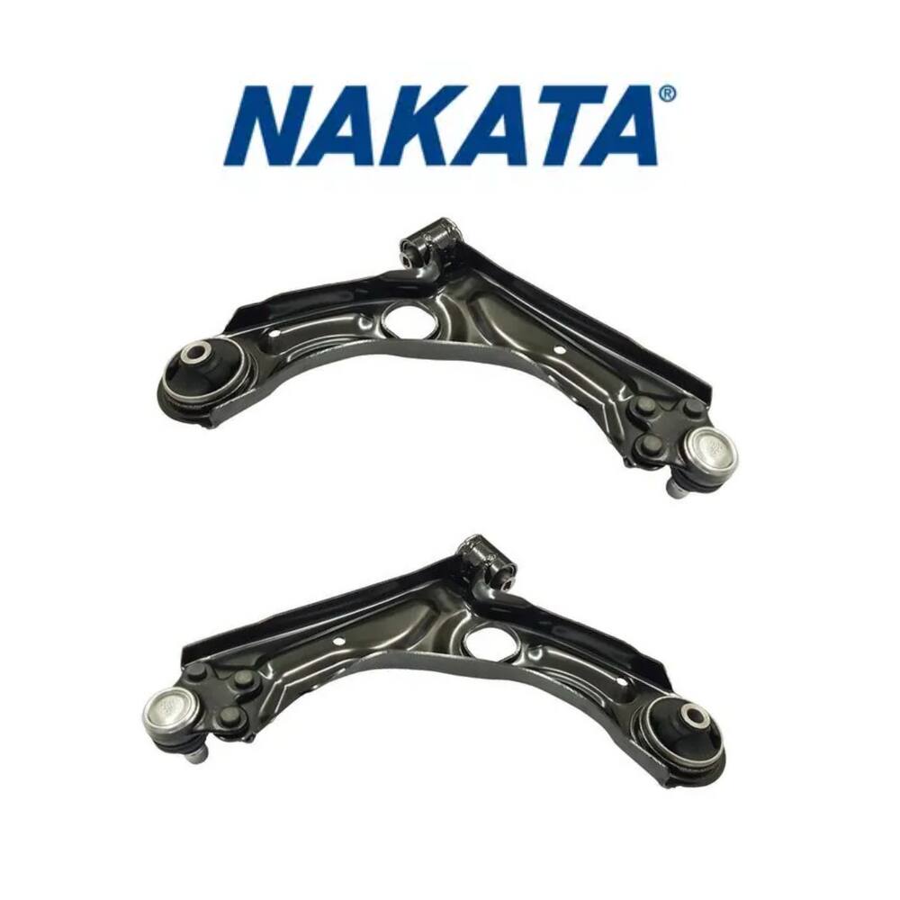 Bandeja Suspensão Com Pivô Dianteira Esquerda+Direita Chevrolet Prisma 2013 A 2019 Nakata