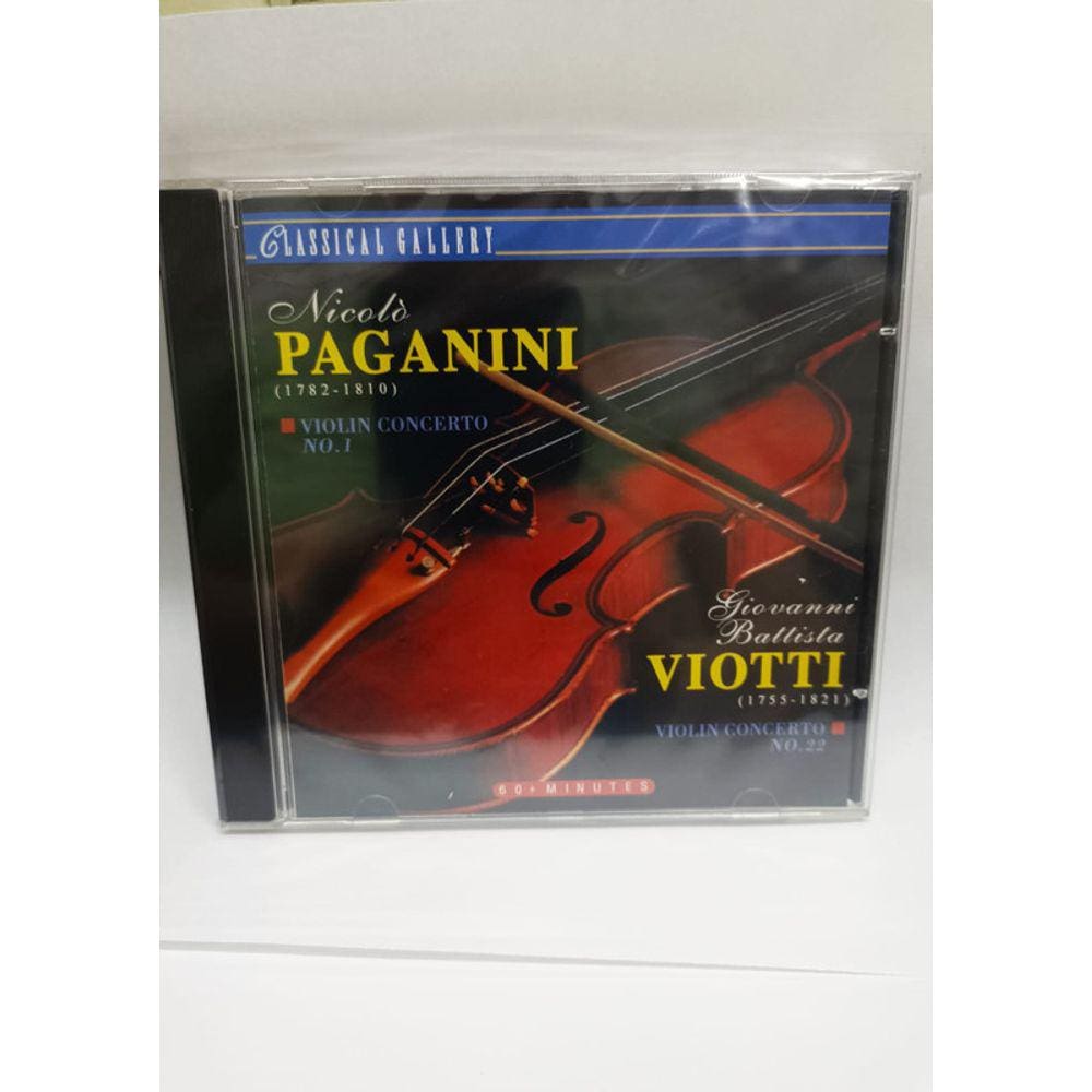 CD Paganini Viotti Concertos para Violino
