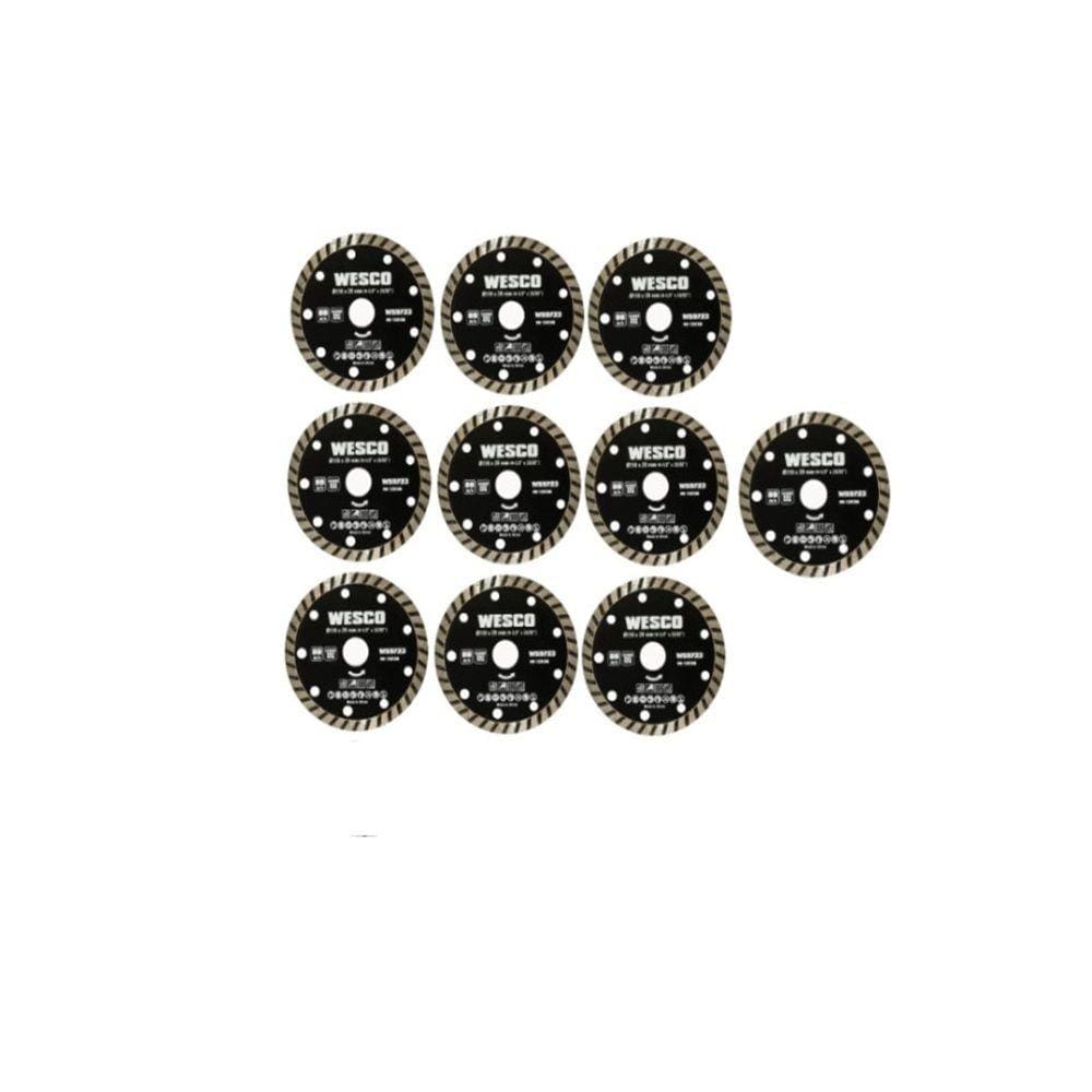 Disco Diamantado 110X1.2X20mm Ws9723 - Kit 10 Pçs
