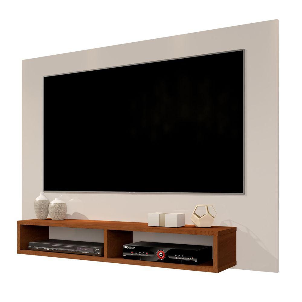 Painel Suspenso Home TV Até 50 Polegadas 2 Nichos Ipanema