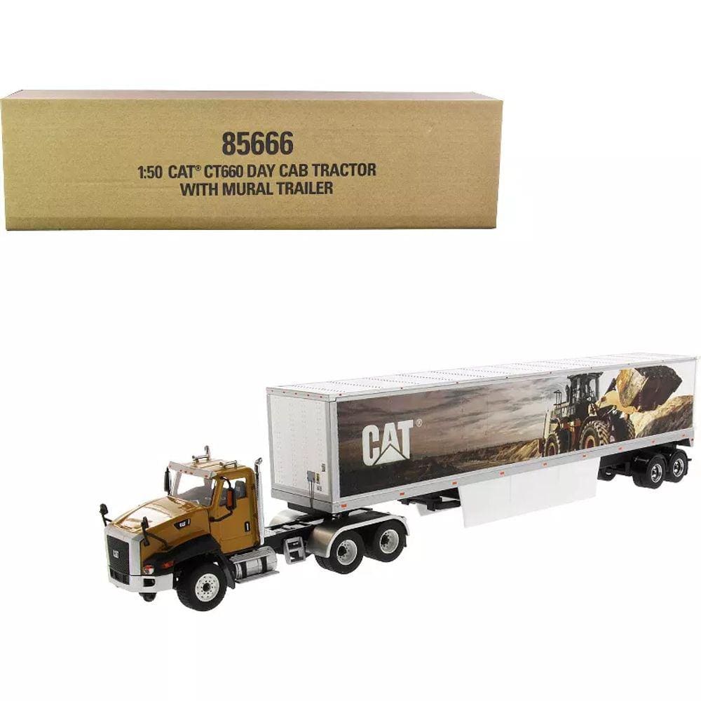 Miniatura Caminhão Carreta Cat Ct660 1/50 Detalhada
