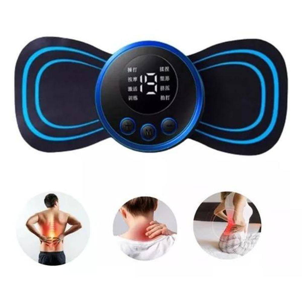 Massageador EMS Profissional - Alívio Muscular | 8 Modos