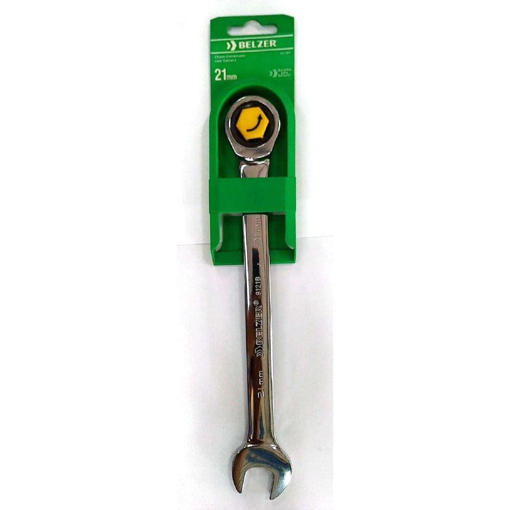 Chave Combinada 21 Mm Com Catraca Belzer