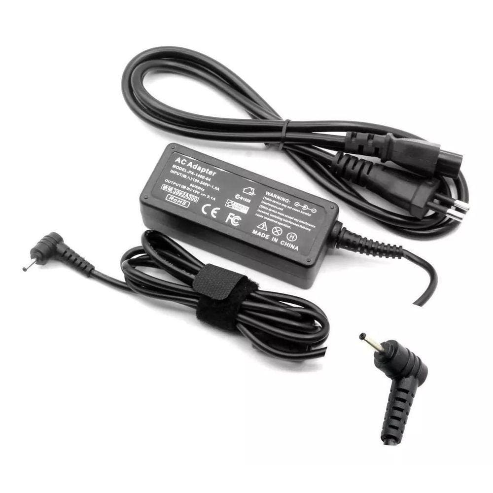 Fonte Asus Eee PC Seashell 1018 1018P 19v 2.1a 40w Preta