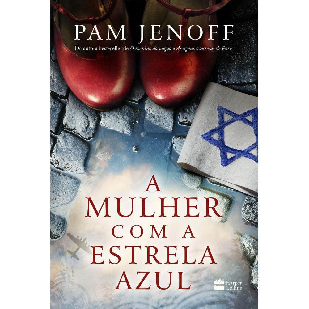 Livro A Mulher Com A Estrela Azul