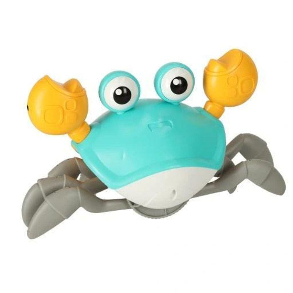 Caranguejo Fujão Interativo - Sons - 22CM - Pilhas AA
