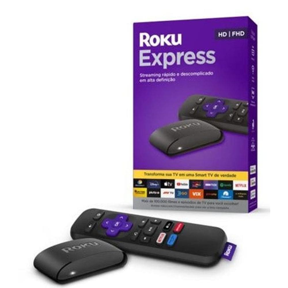 Roku Express Full HD HDMI 2.1 - Wi-Fi - 1080p