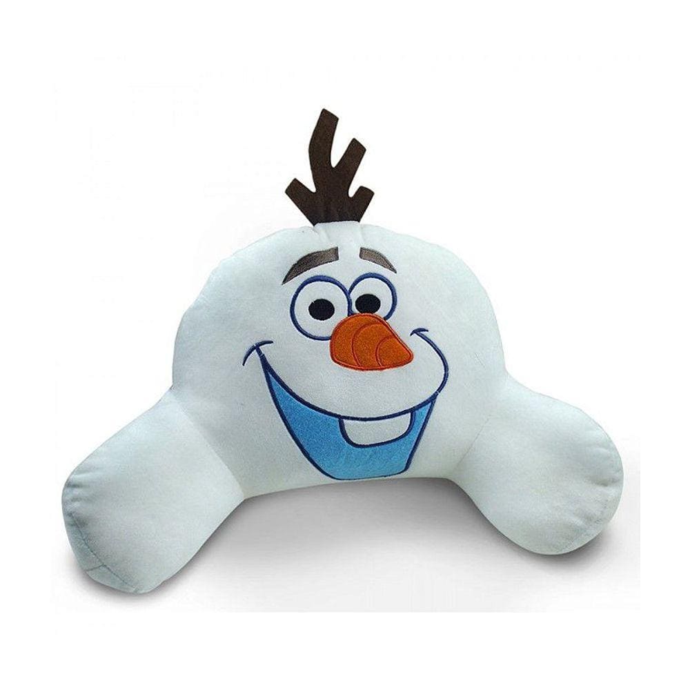 Almofada De Encosto de Fibra Olaf Branco Grande: Frozen