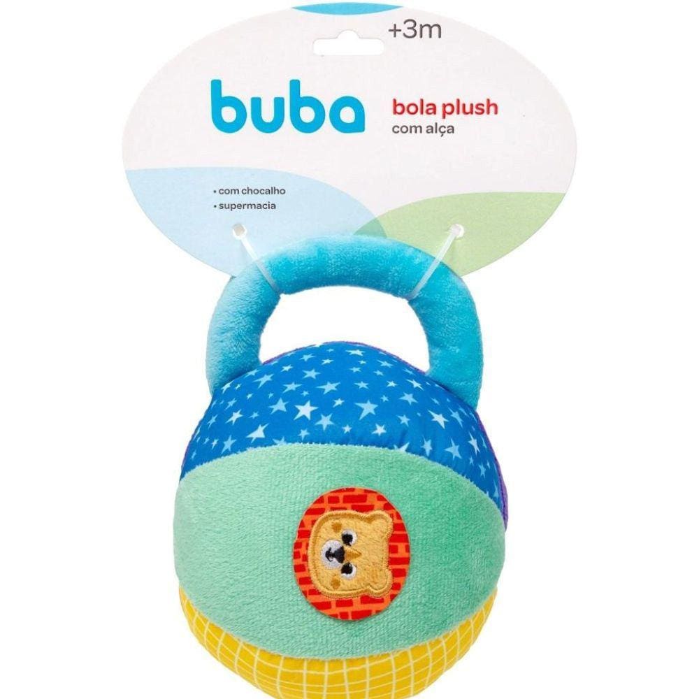 Bola Plush Com Alça Chocalho +3 Meses Buba