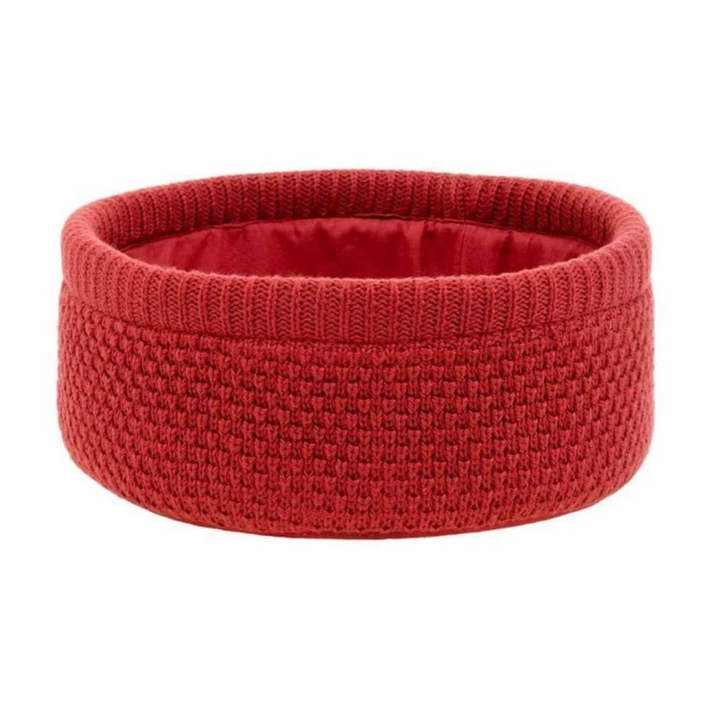 Cesto Tricot para Lavabo 25cm Buddemeyer Marsala