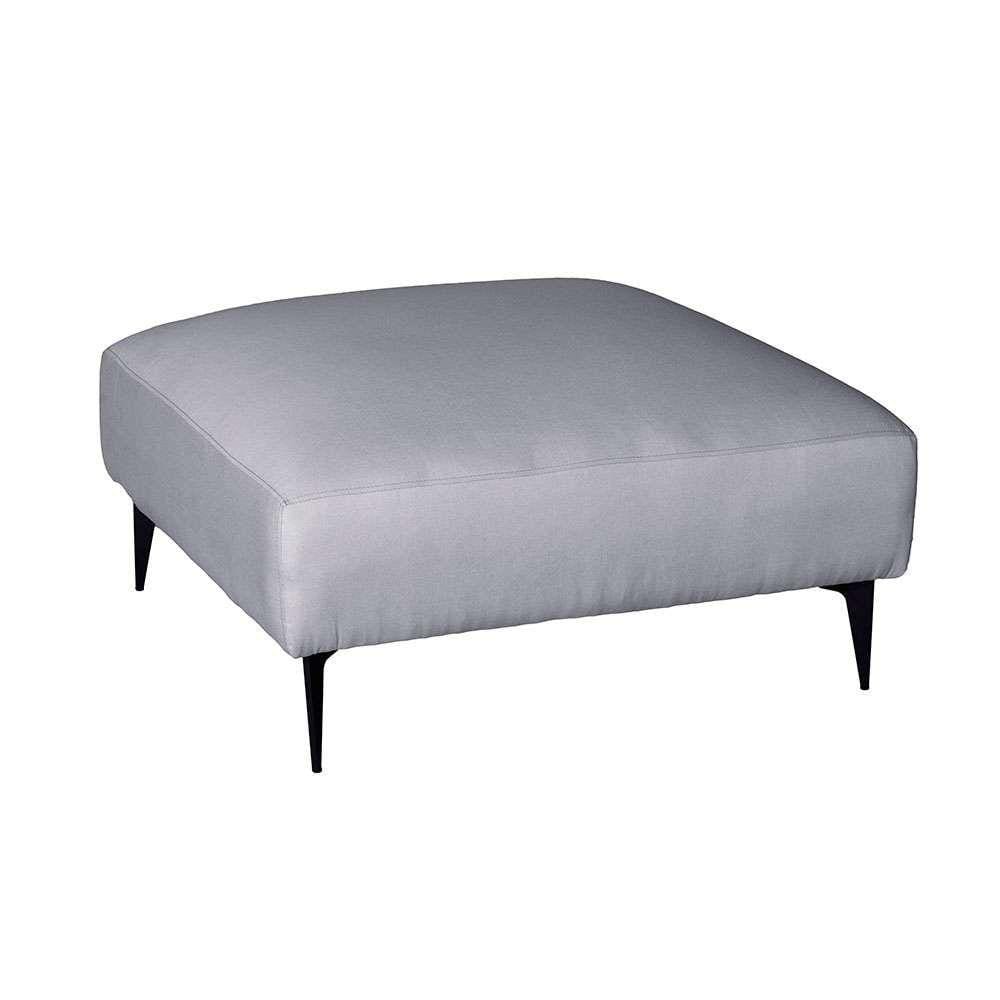 puff ubbe linho cinza 85cm