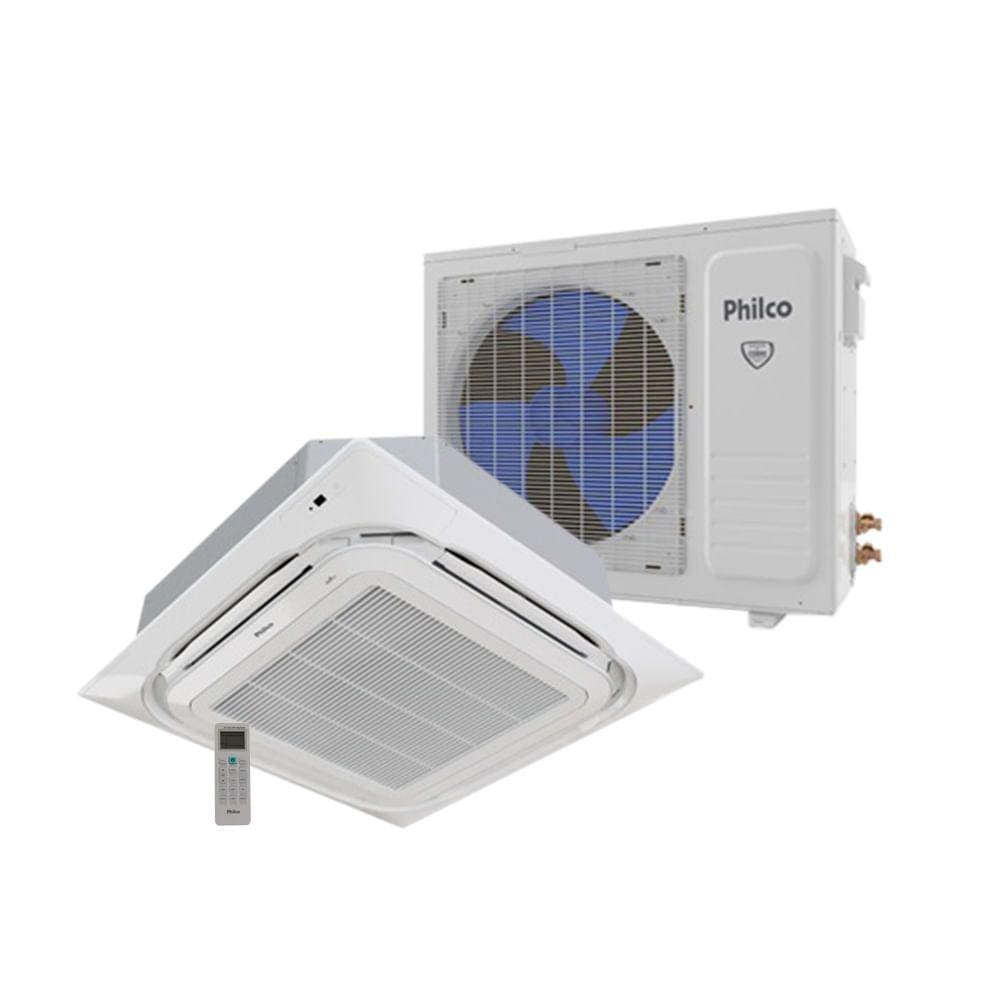 Ar Condicionado Split Cassete Philco Eco Inverter 24000 BTU/h Frio Bifásico PAC24000ICFM9 – 220 Volts