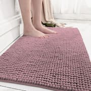 Tapete para banheiro bolinha microfibra Absorvente Colors