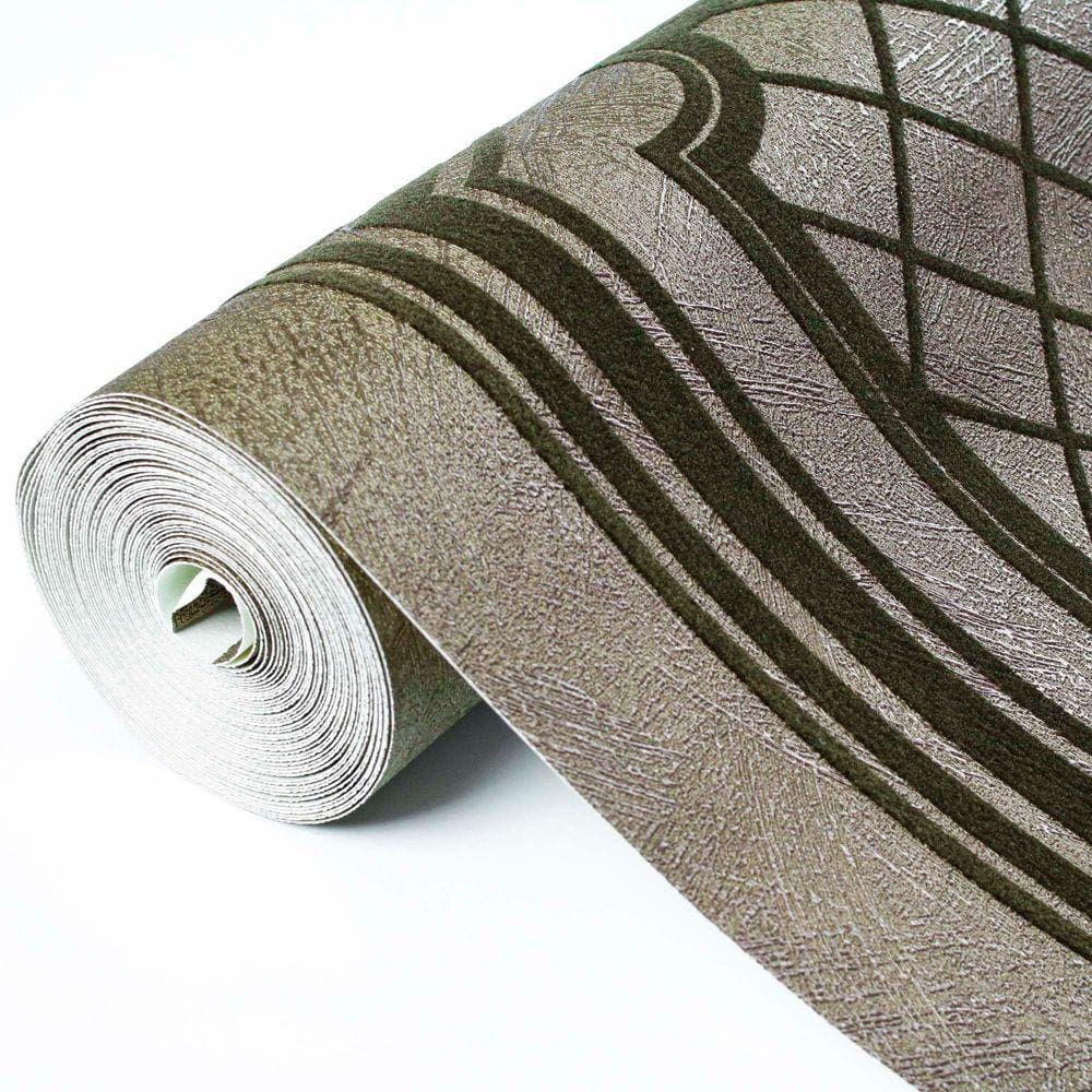 Papel de Parede Veludo Molduras DK-0281 - 53cm X 10M( ± 3%)