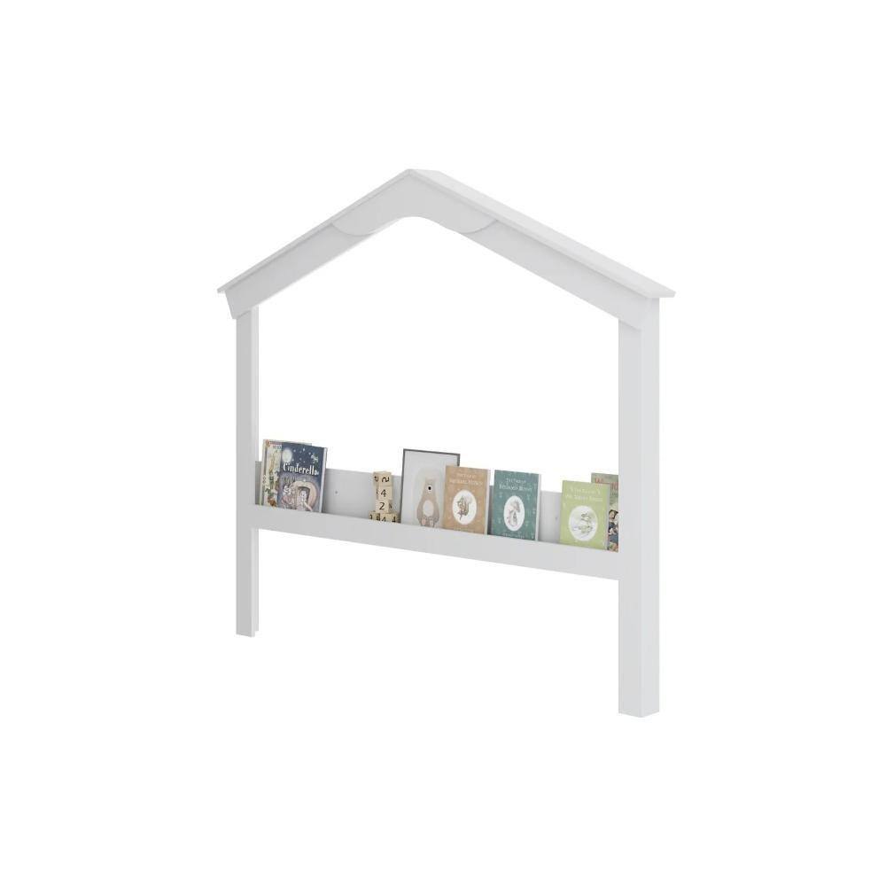 Organizador Infantil Casinha Montessori Movelbras Mini Mimo Branco
