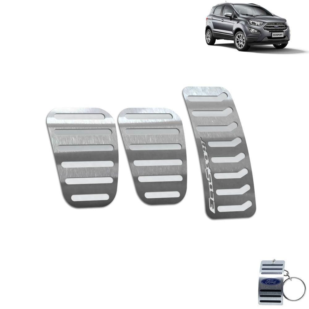 Pedaleira Manual Ford Ecosport 2013 A 2020 Aço Inox