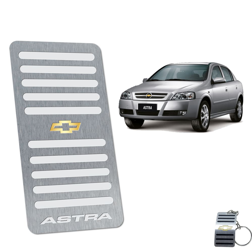 Descanso De Pé Chevrolet Astra Todos Os Modelos Aço Inox