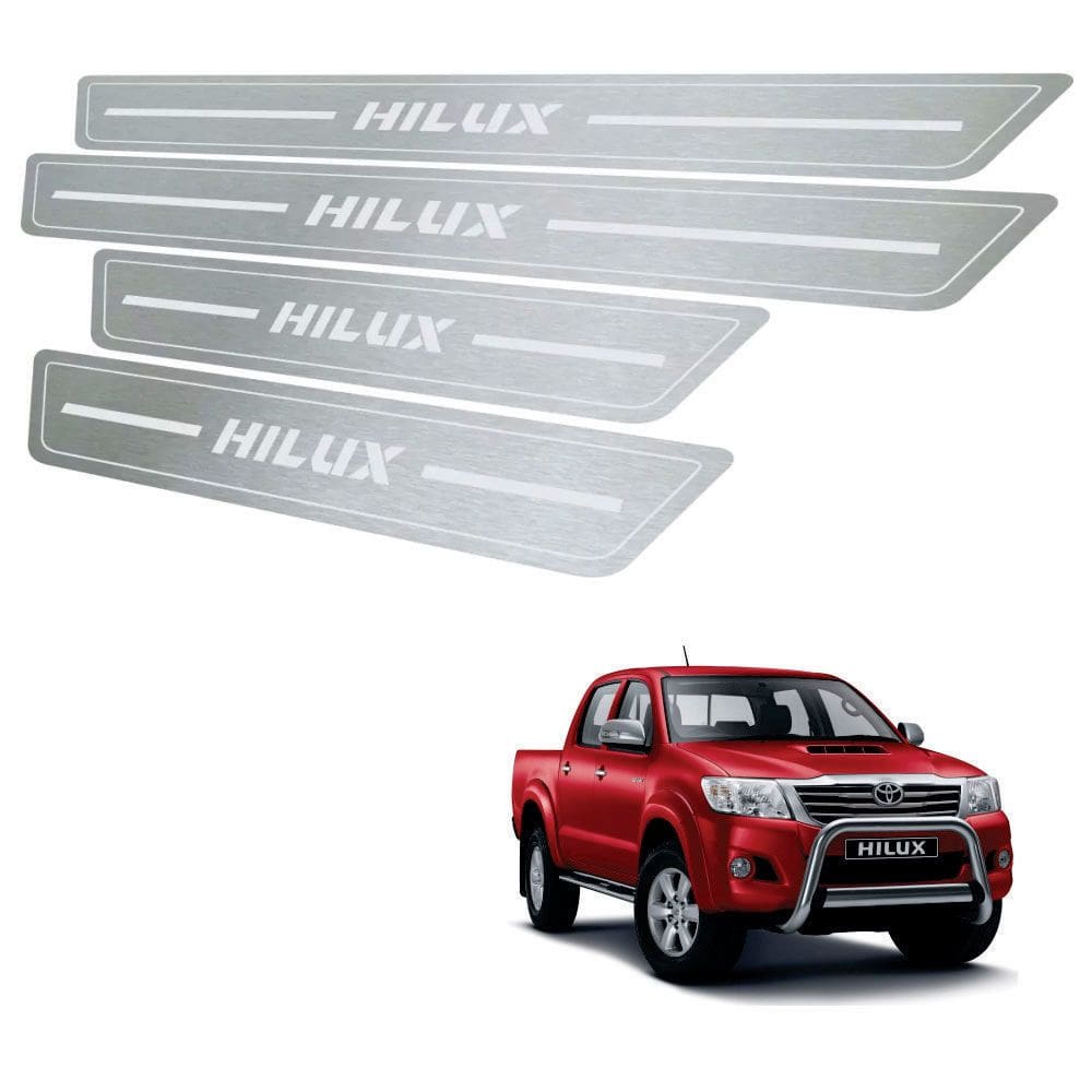 Soleira De Porta Toyota Hilux 2016 Até 2019 Aço Inox