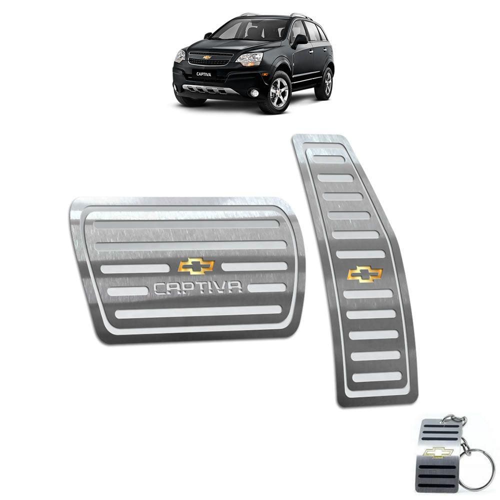 Pedaleira Chevrolet Captiva Automatico Todos Os Modelos
