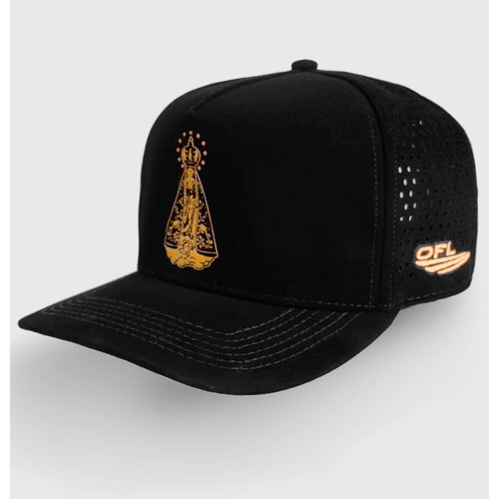 Boné Aeroflex OFL Aparecida Nobuck Preto