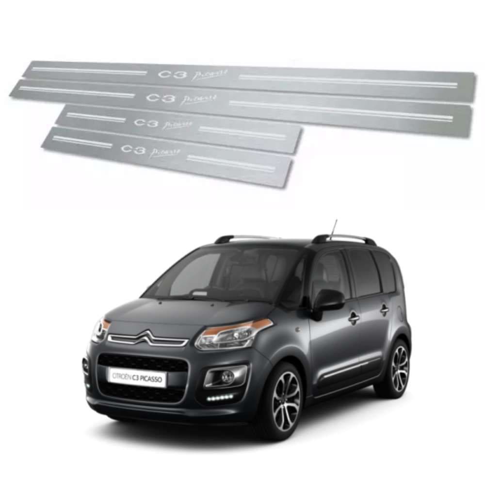 Soleira De Porta Citroen C3 Picasso Todos Os Modelos Inox