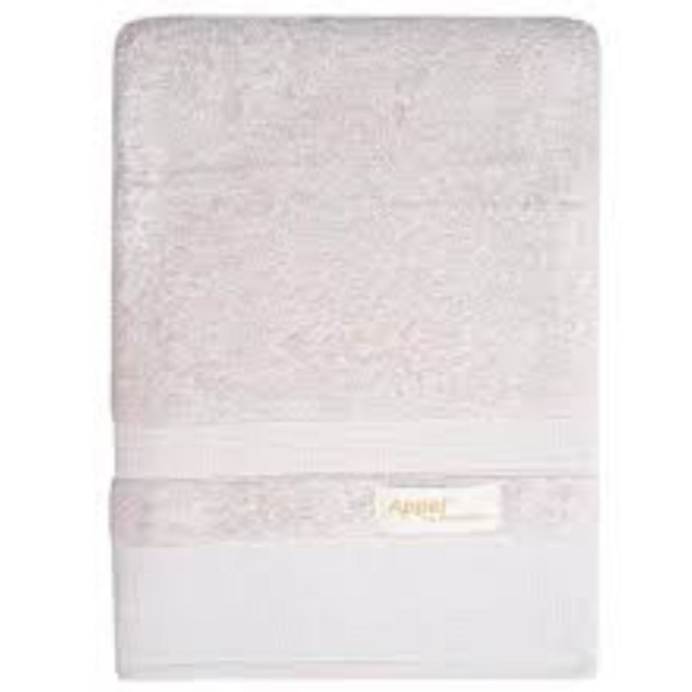 Toalha de Rosto Fio Penteado Nobless 50x80cm - Prata - Appel