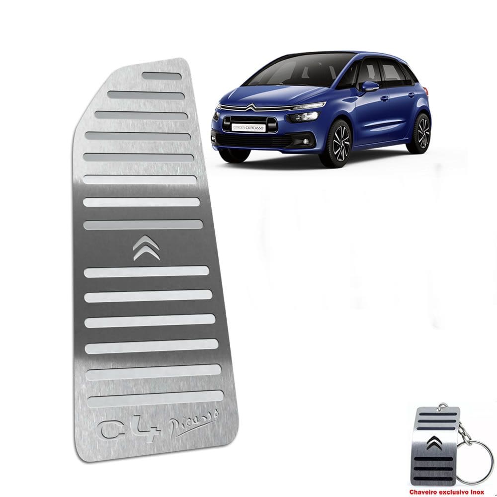 Descanso De Pé Citroen C4 Picasso 2016 Até 2019 Aço Inox