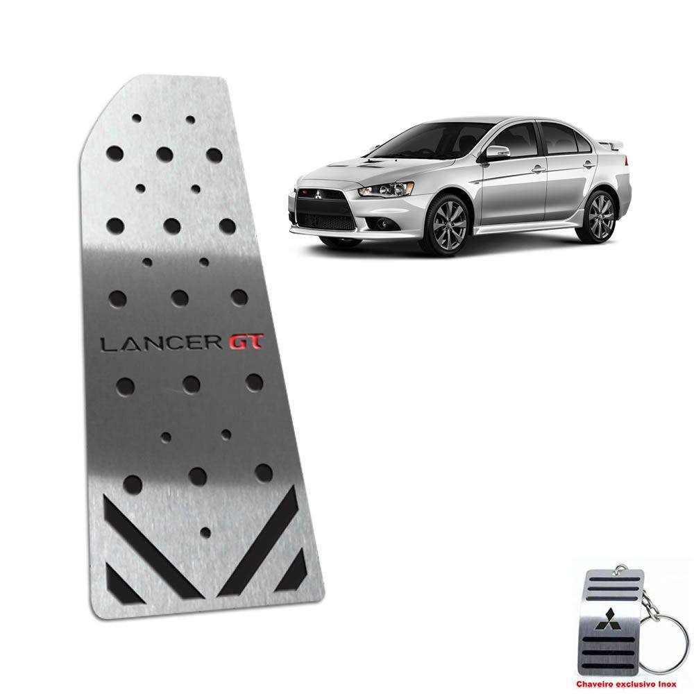 Descanso De Pé Mitsubishi Lancer Gt 2012 Até 2019 Aço Inox