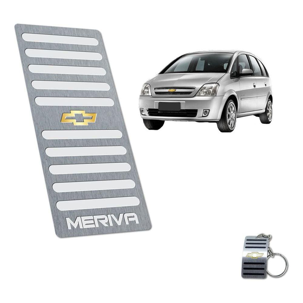 Descanso De Pé Chevrolet Meriva Todos Os Modelos Aço Inox