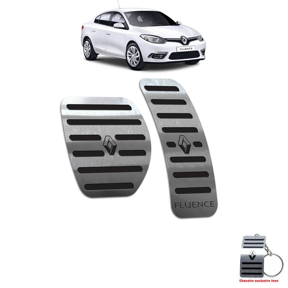 Pedaleiras Renault Fluence 2011/2019 Automático Preto