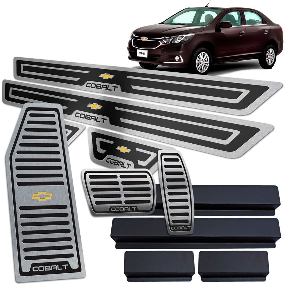 Descanso Soleira Pedaleira Automático Preto Chevrolet Cobalt