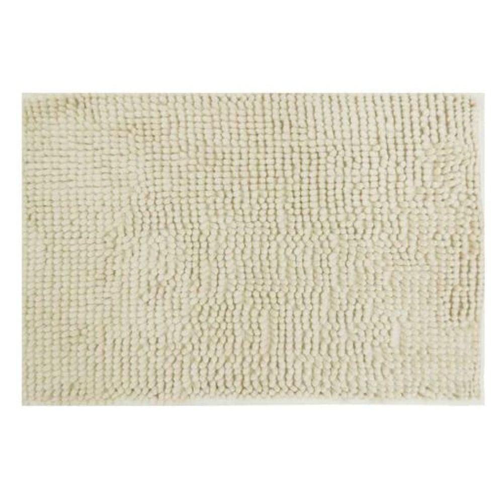 Tapete Popcorn 40x60cm - Base Antiderrapante - Linho - Appel