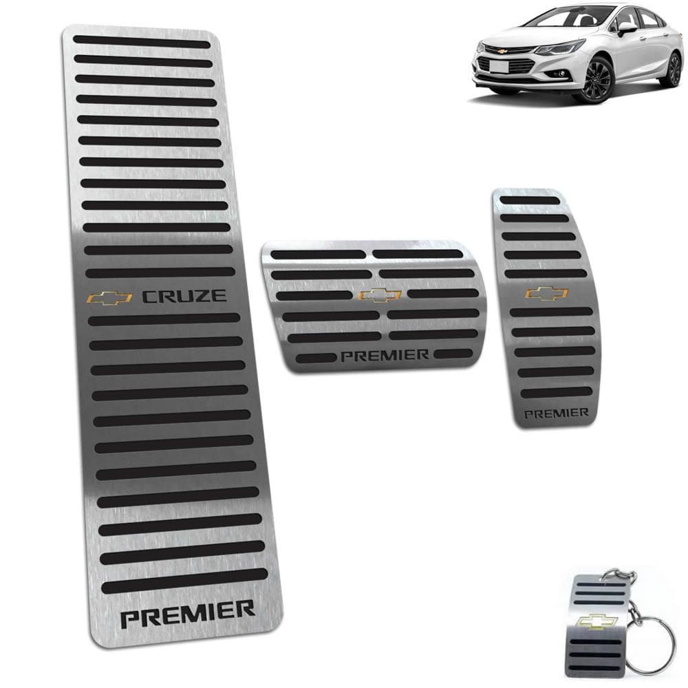 Descanso + Pedaleira Cruze Premier 2017 A 2020 Preto