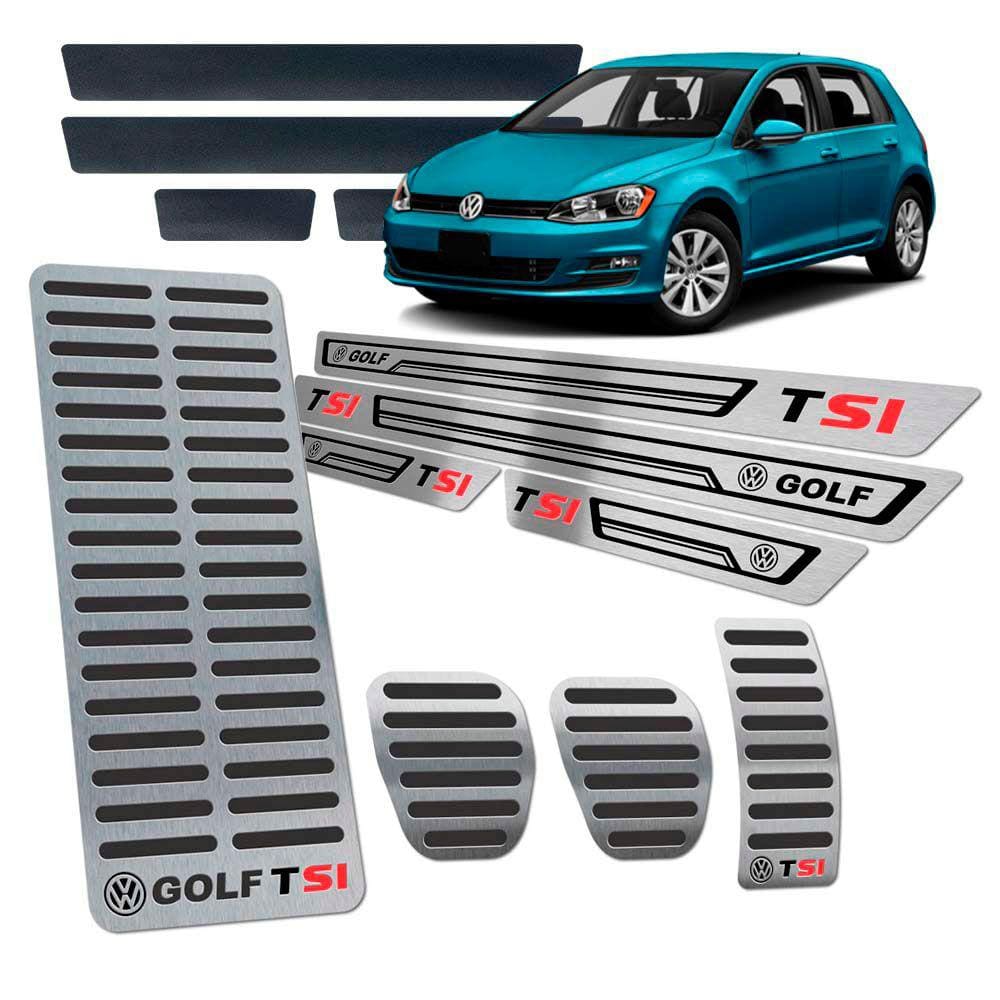Descanso Pedaleira Soleira Golf Tsi 2014/19 SI Manual Preto