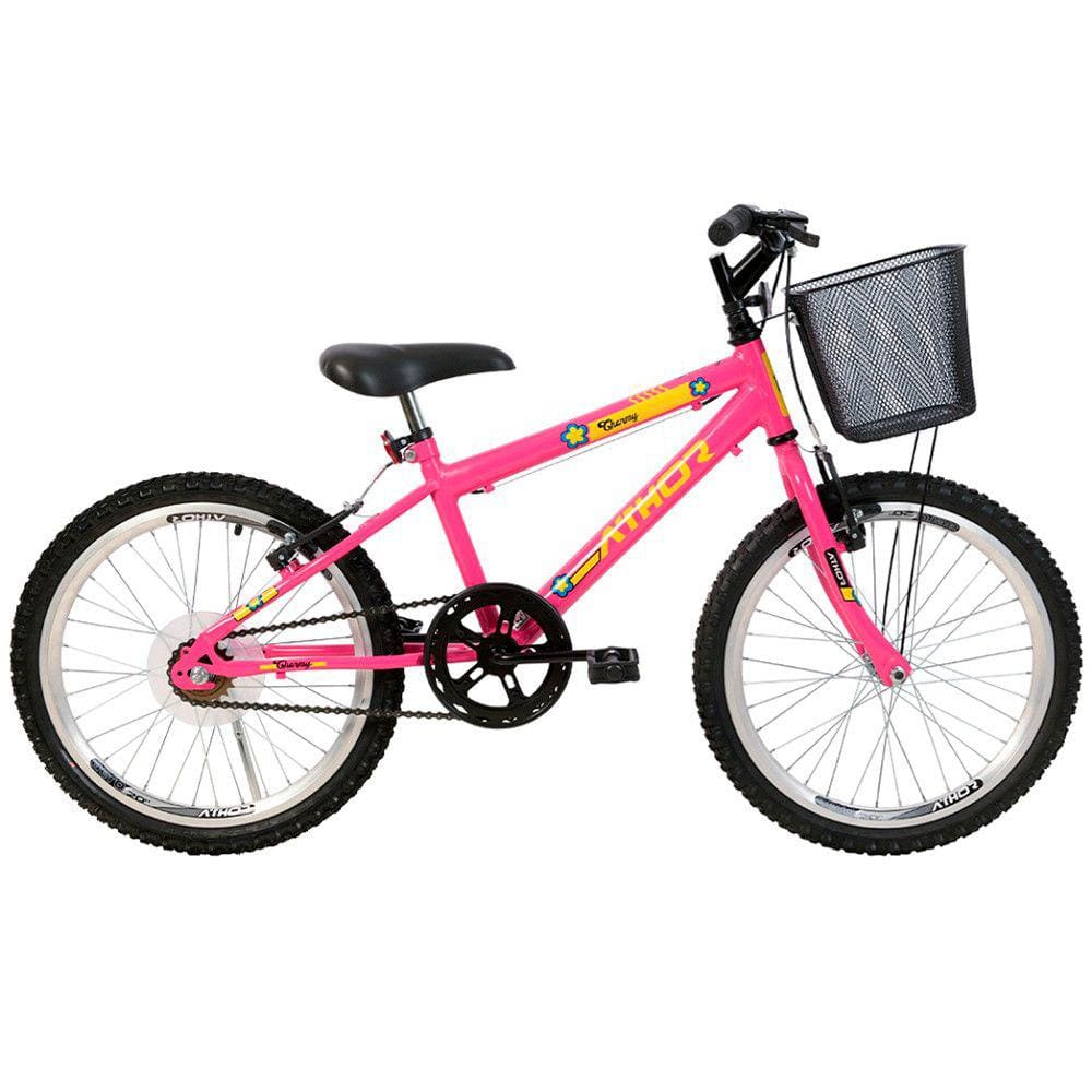 Bicicleta Athor Aro 20 Charmy Com Cesta