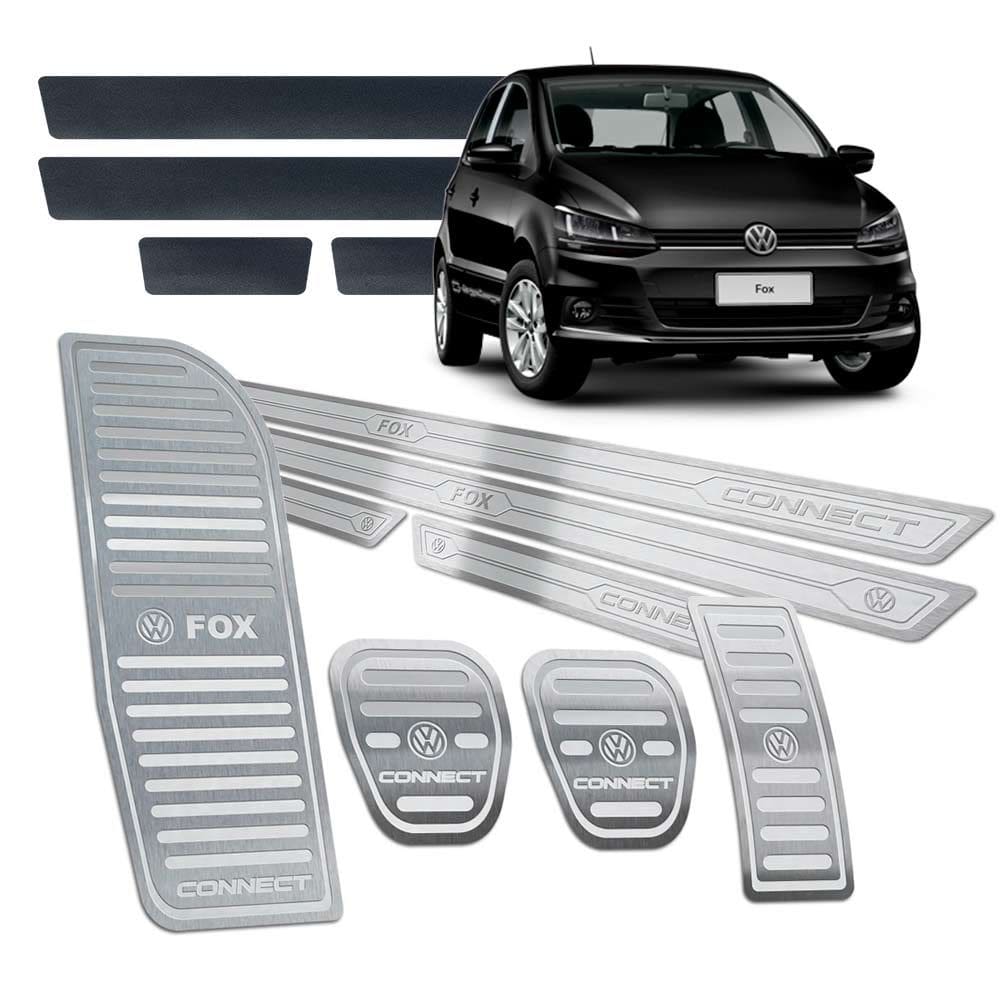 Pedaleira Descanso Soleira Fox Connect 2018/19 Manual Prata