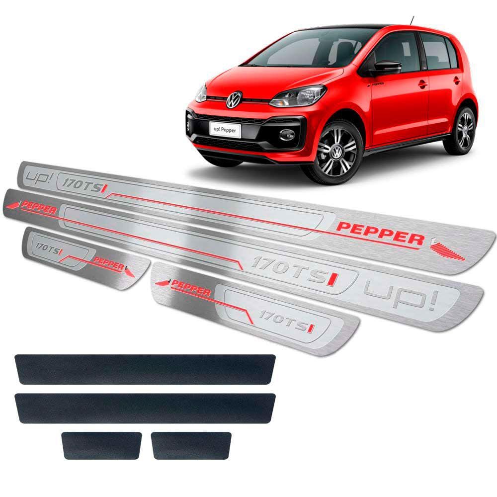 Soleiras Alto Relevo Up Pepper Tsi 2018/2020 + Vinil Prata