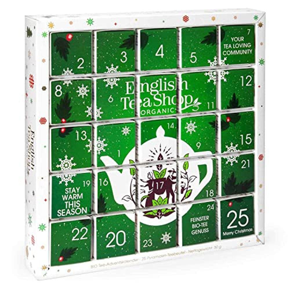 English Tea Shop - Calendário do Advento do Chá (”Green Puzzle” 25 caixas)