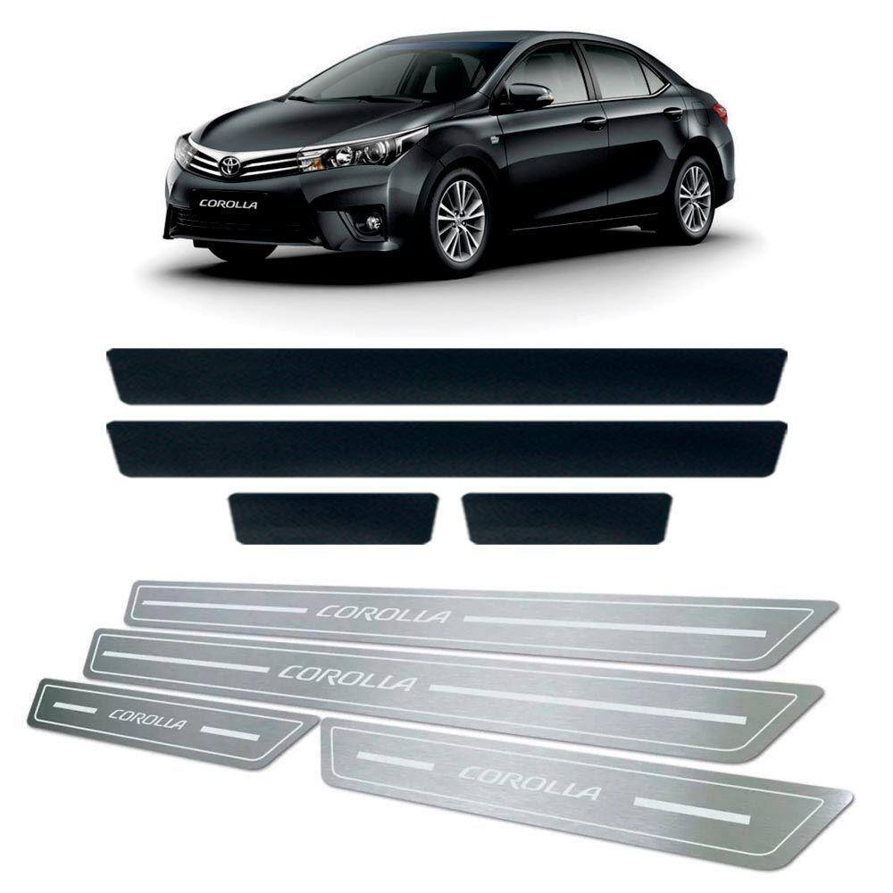 Soleira + Vinil Toyota Corolla 2015 Até 2019