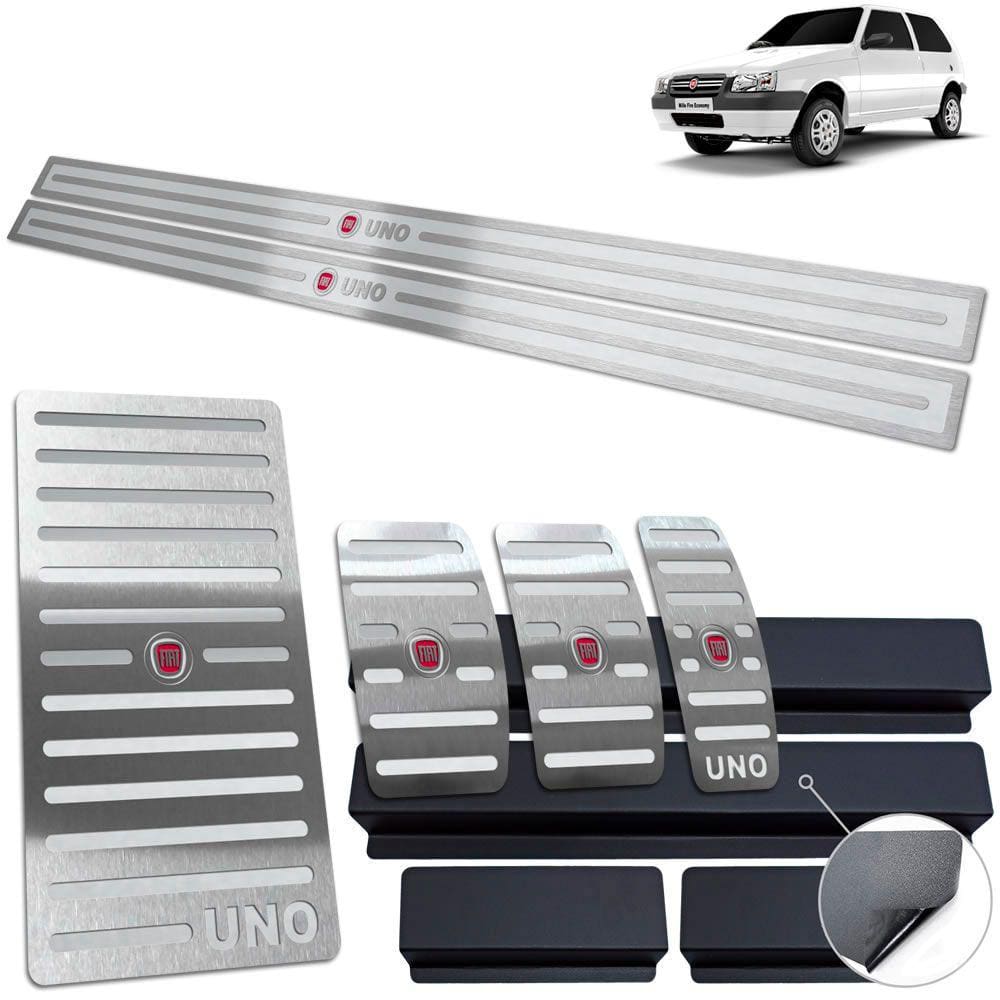 Vinil Soleira Pedaleira Descanso Fiat Uno 2004 A 2011 Manual